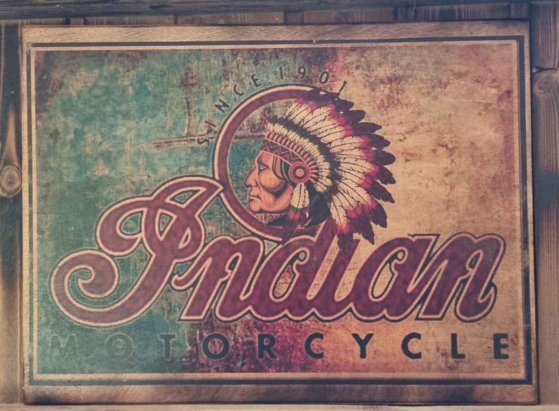 Harley Davidson imagine din lemn - casă & stil de viață - accesorii pentru decorat casa - picturi murale - artă de perete din lemn - Artynos.ro