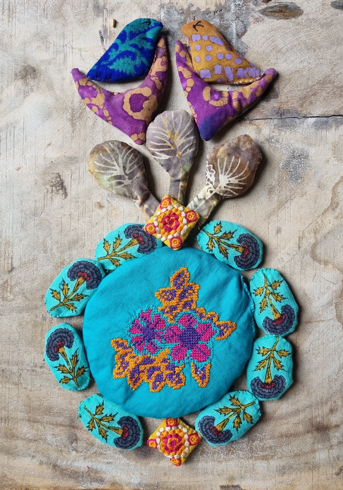 Puzzle textil dreptunghiular rotund cu pădure pentru copii - jucării și echipamente pentru copii - jocuri de gândire - curcubeu montessori, jocuri waldorf - Artynos.ro