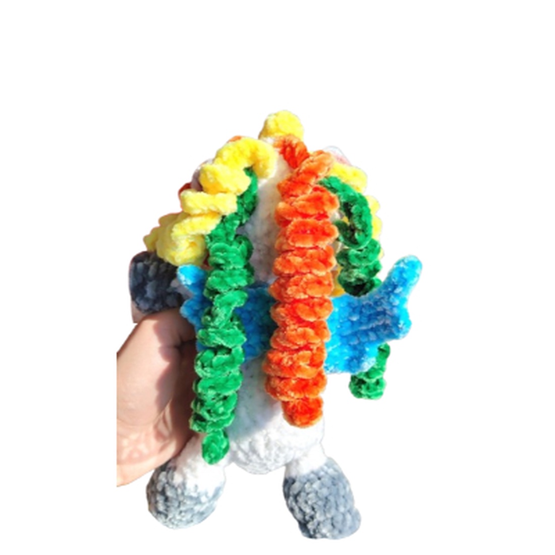 Jucărie de pluș croșetată Plușica Croșețica, Unicorn PIC ROCK STAR de buzunar - jucării și echipamente pentru copii - plușuri - unicorn - Artynos.ro Jucărie de pluș croșetată Plușica Croșețica, Unicorn PIC ROCK STAR de buzunar - jucării și echipamente pentru copii - plușuri - unicorn - Artynos.ro