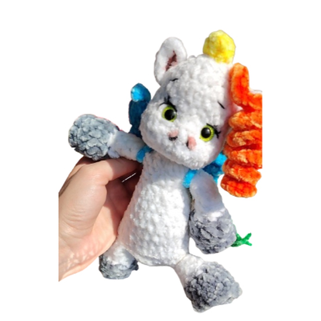 Jucărie de pluș croșetată Plușica Croșețica, Unicorn PIC ROCK STAR de buzunar - jucării și echipamente pentru copii - plușuri - unicorn - Artynos.ro Jucărie de pluș croșetată Plușica Croșețica, Unicorn PIC ROCK STAR de buzunar - jucării și echipamente pentru copii - plușuri - unicorn - Artynos.ro