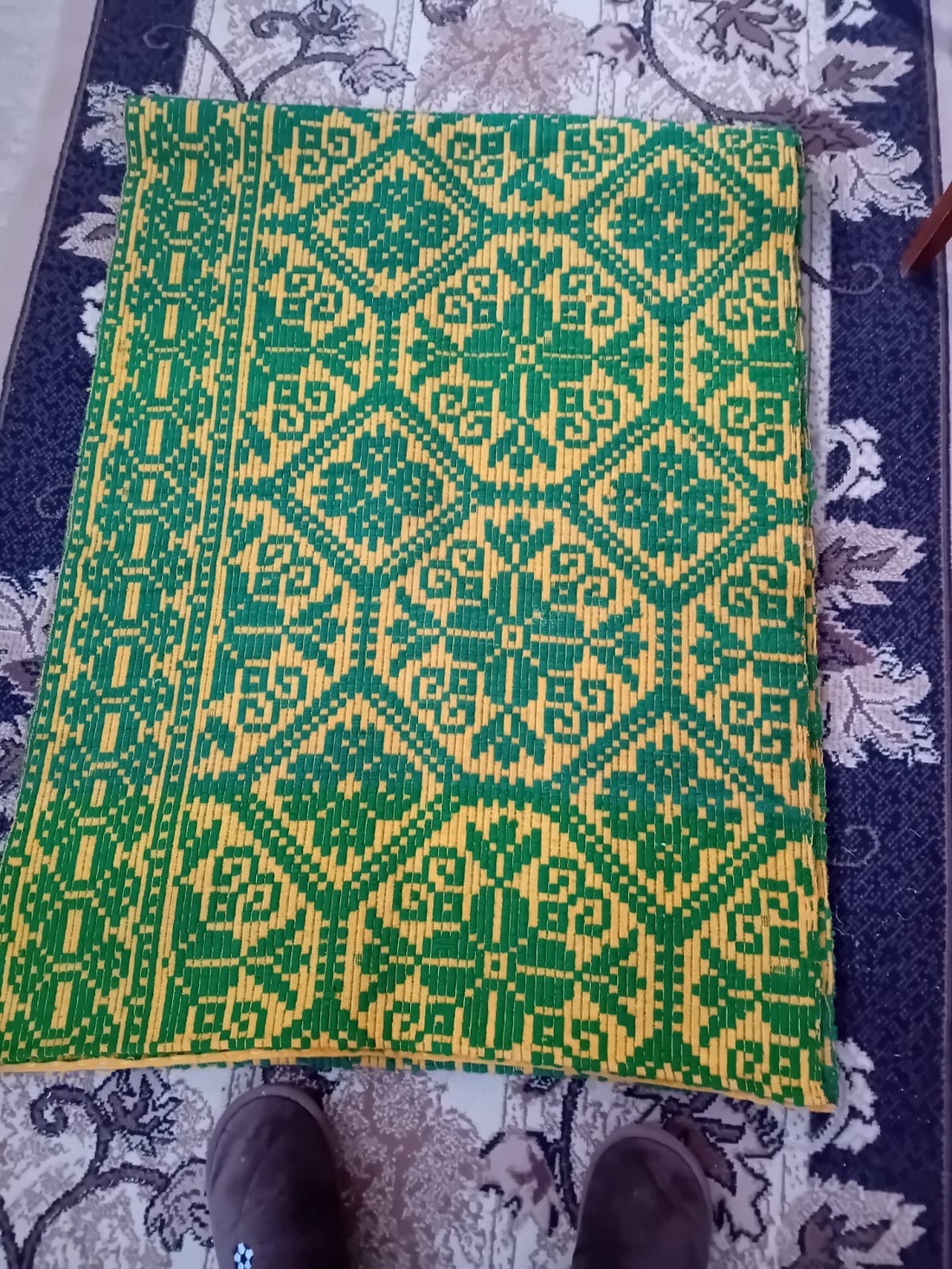 Macată lână, bumbac  - casă & stil de viață - textile de casă - cuvertură de pat - Artynos.ro