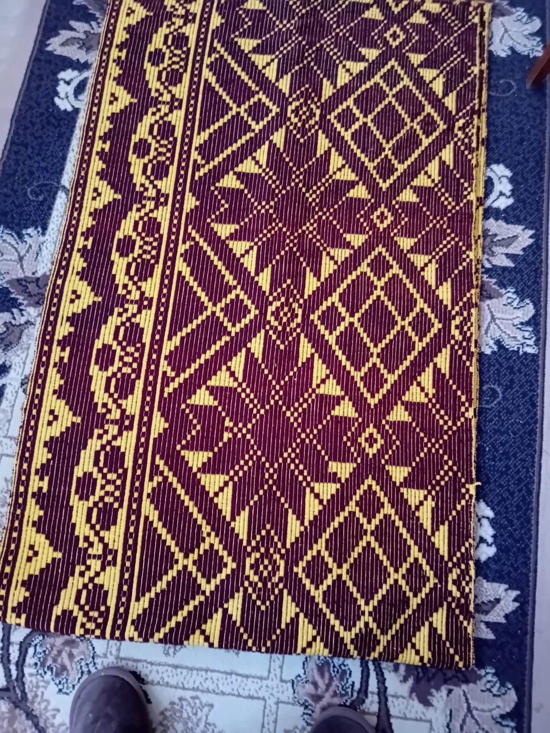 Macată lână, bumbac  - casă & stil de viață - textile de casă - cuvertură de pat - Artynos.ro