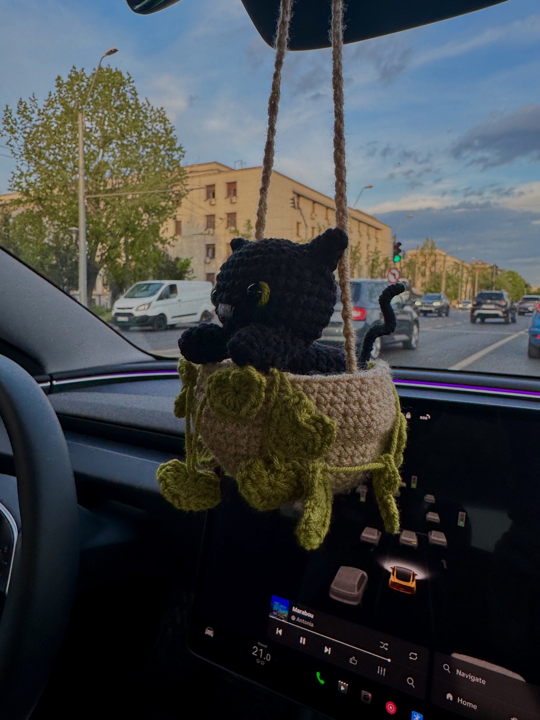 Accesoriu pentru mașină  - jucării și echipamente pentru copii - plușuri - figurine de pluș - Artynos.ro