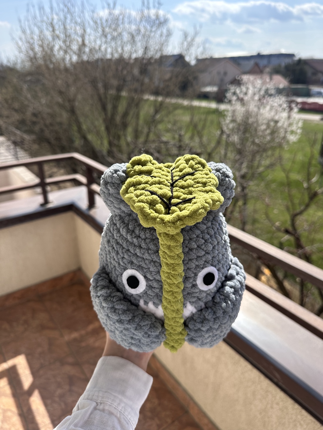 Totoro jucărie croșetată - jucării și echipamente pentru copii - plușuri - figurine de pluș - Artynos.ro