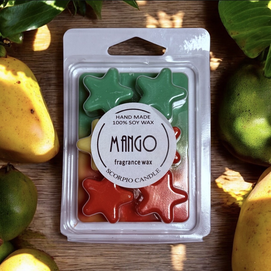 Lumânare parfumată Mango Star - casă & stil de viață - lumânări, parfumuri, arome - ceară parfumată - Artynos.ro