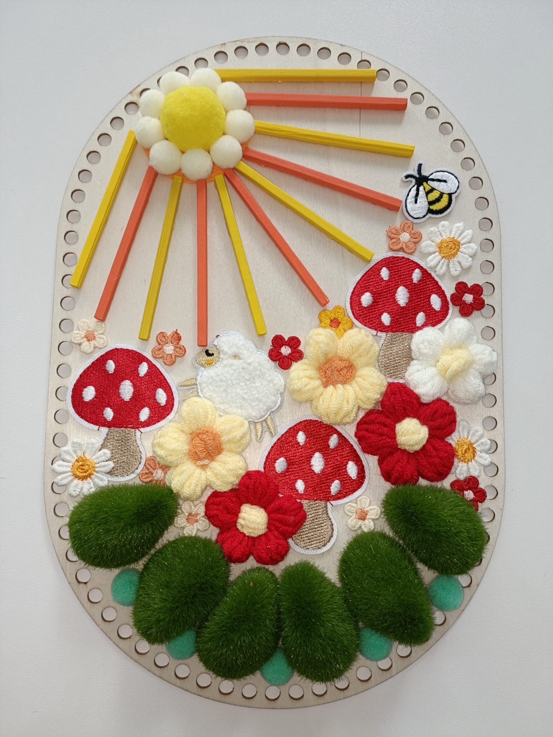 Covor senzorial/ panou Montessori handmade  - jucării și echipamente pentru copii - jocuri de gândire - jocuri de echilibru - Artynos.ro