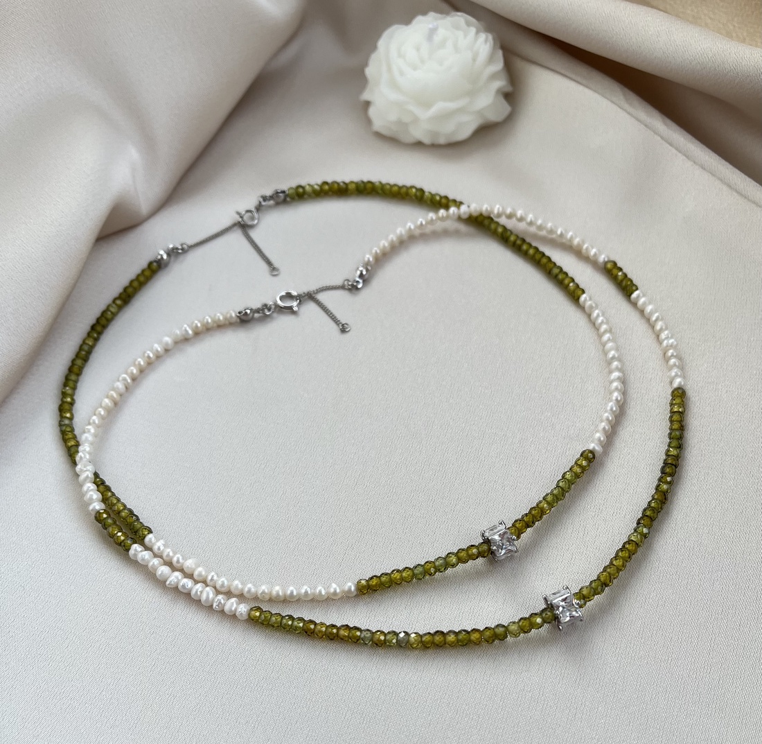 Colier handmade - accesorii nuntă - bijuterii mireasă - colier mireasă - Artynos.ro