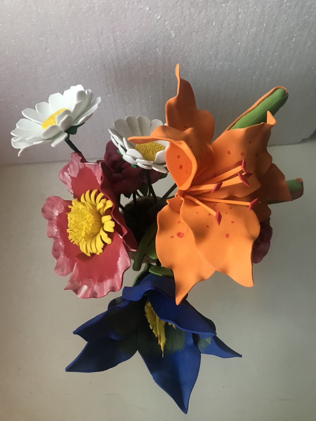 Vas cu flori - casă & stil de viață - accesorii pentru decorat casa - decorațiuni de geam și decorațiuni de ușă  - ornamente de ușă  - Artynos.ro