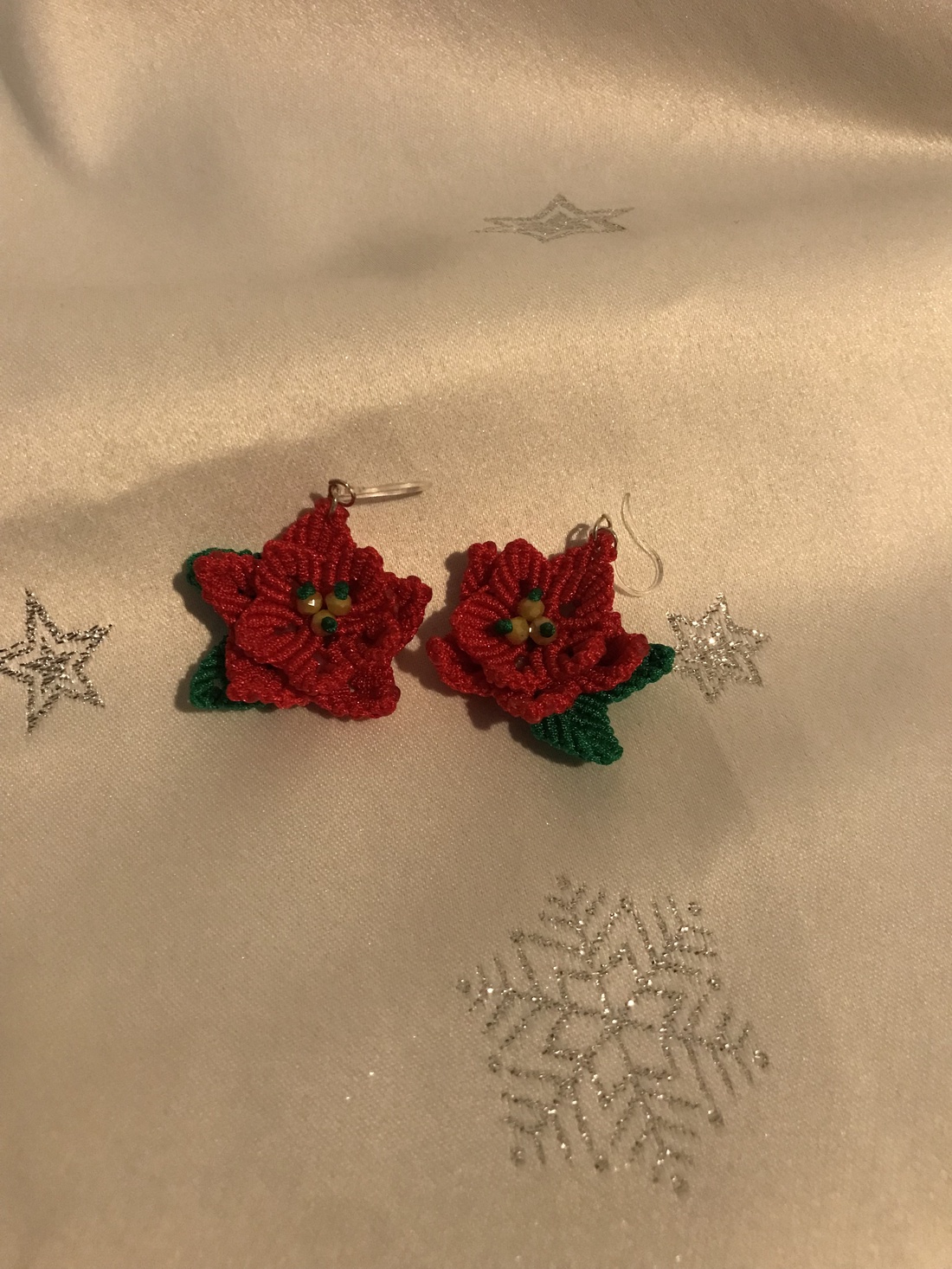 Cercei Floarea Crăciunului -  - Artynos.ro Cercei Floarea Crăciunului -  - Artynos.ro