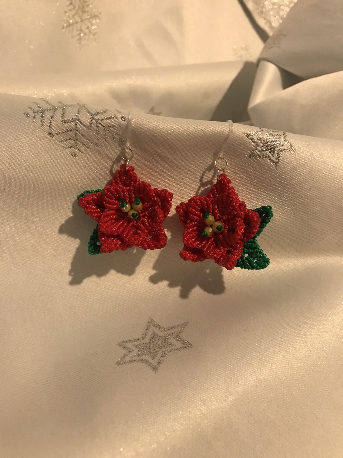 Cercei Floarea Crăciunului -  - Artynos.ro Cercei Floarea Crăciunului -  - Artynos.ro