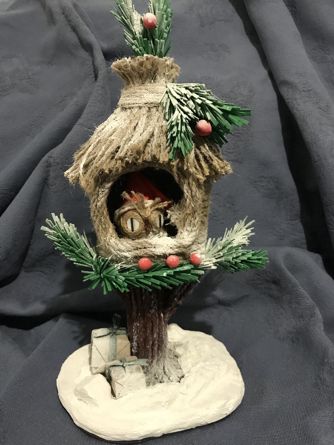 Căsuța Bufnitei - crăciun - cadouri de moș crăciun - cadouri de moș crăciun - Artynos.ro