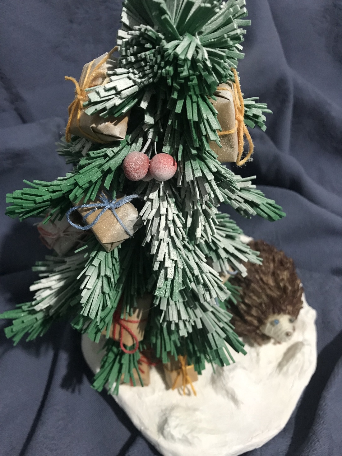 Decor handmade de iarna - crăciun - decorațiuni de crăciun de casă - căsuțe decorative de crăciun - Artynos.ro