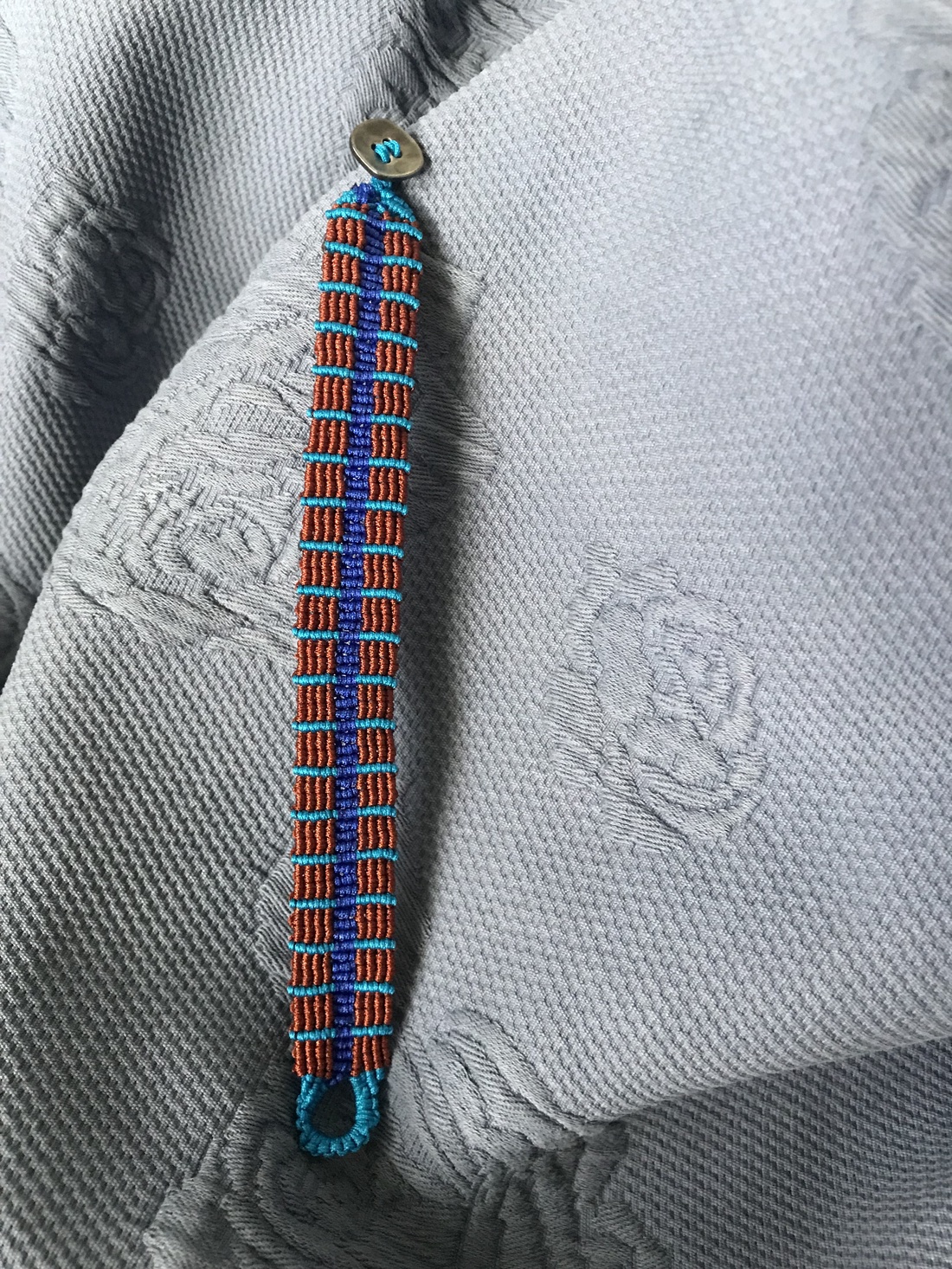 Brățara Linii dubla- pentru barbati - bijuterii - brățări - brățări împletite - Artynos.ro