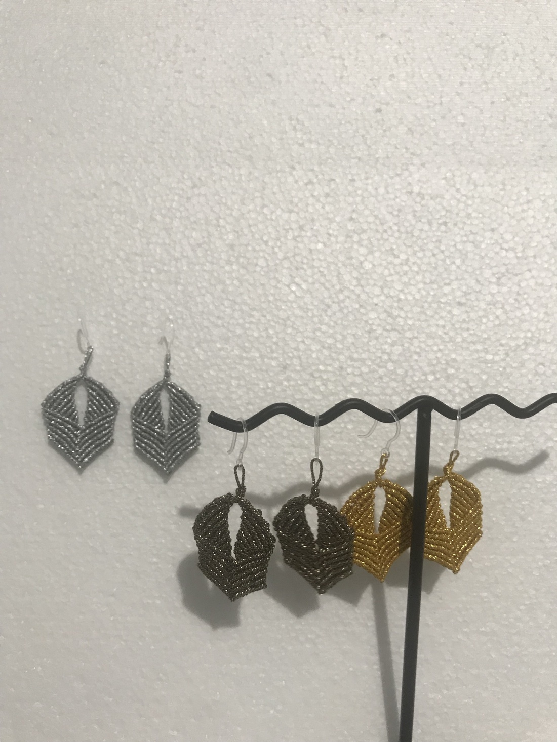 Cercei  Un strop de strălucire - bijuterii - cercei - cercei lungi - Artynos.ro