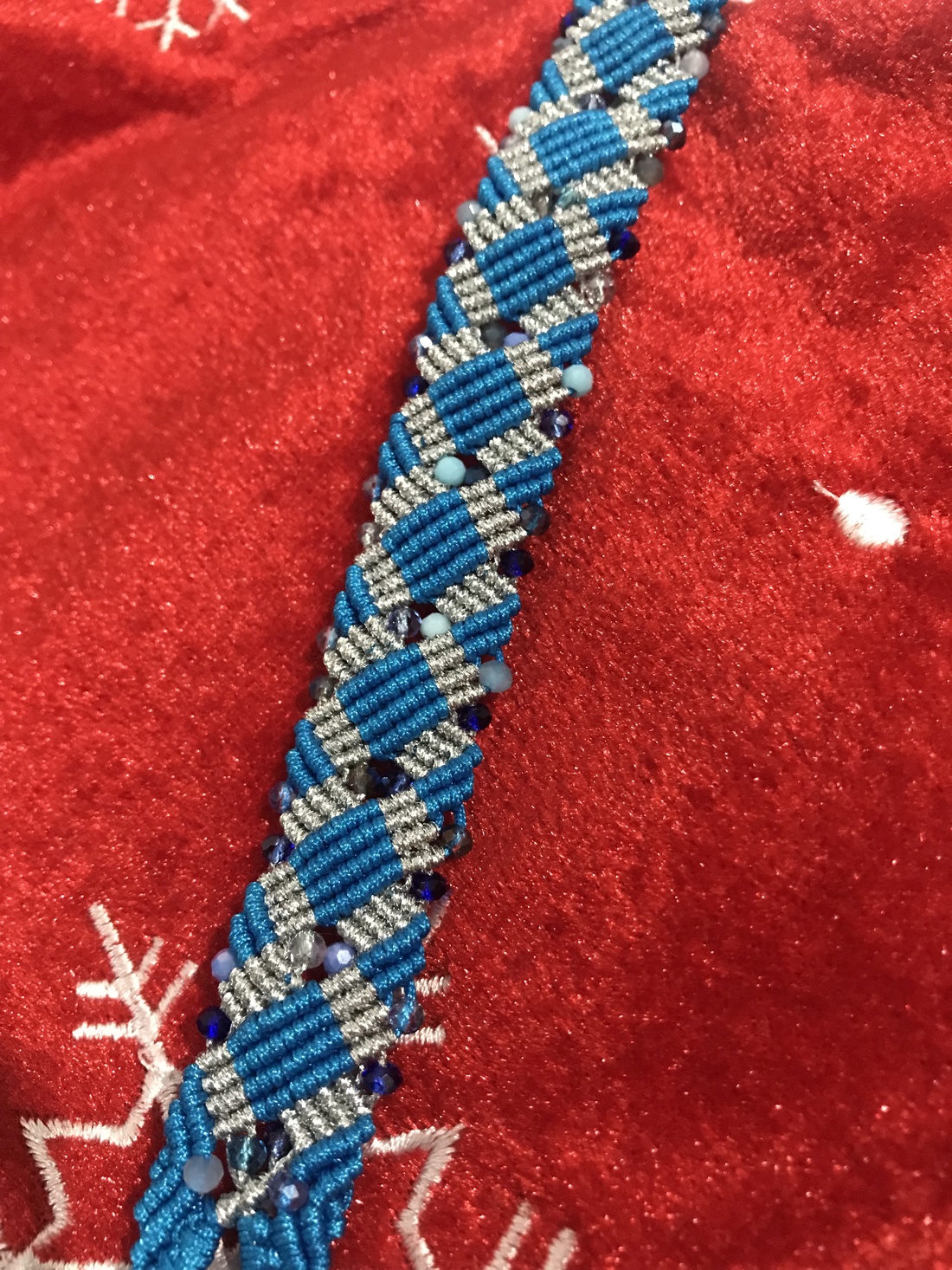 Set handmade �De Gheata - cercei și brățara  - bijuterii - seturi de bijuterii - Artynos.ro