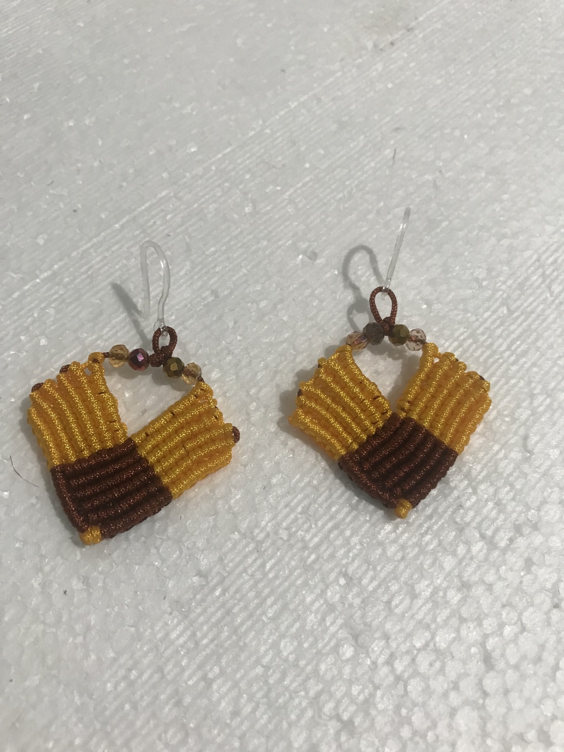 Cercei handmade- Împreuna  - bijuterii - cercei - cercei croșetați - Artynos.ro