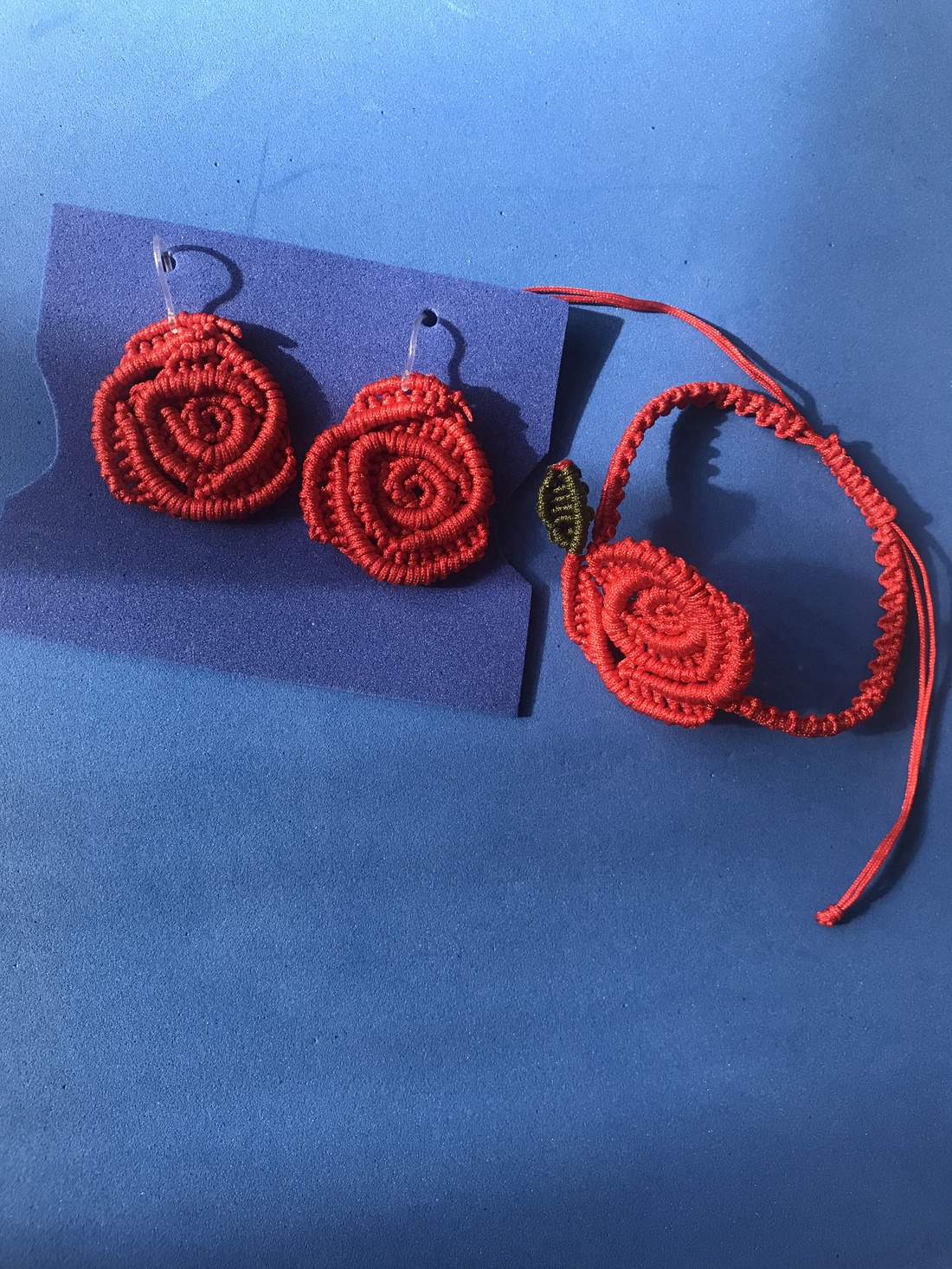 Set handmade �Red Mood - bijuterii - seturi de bijuterii - Artynos.ro