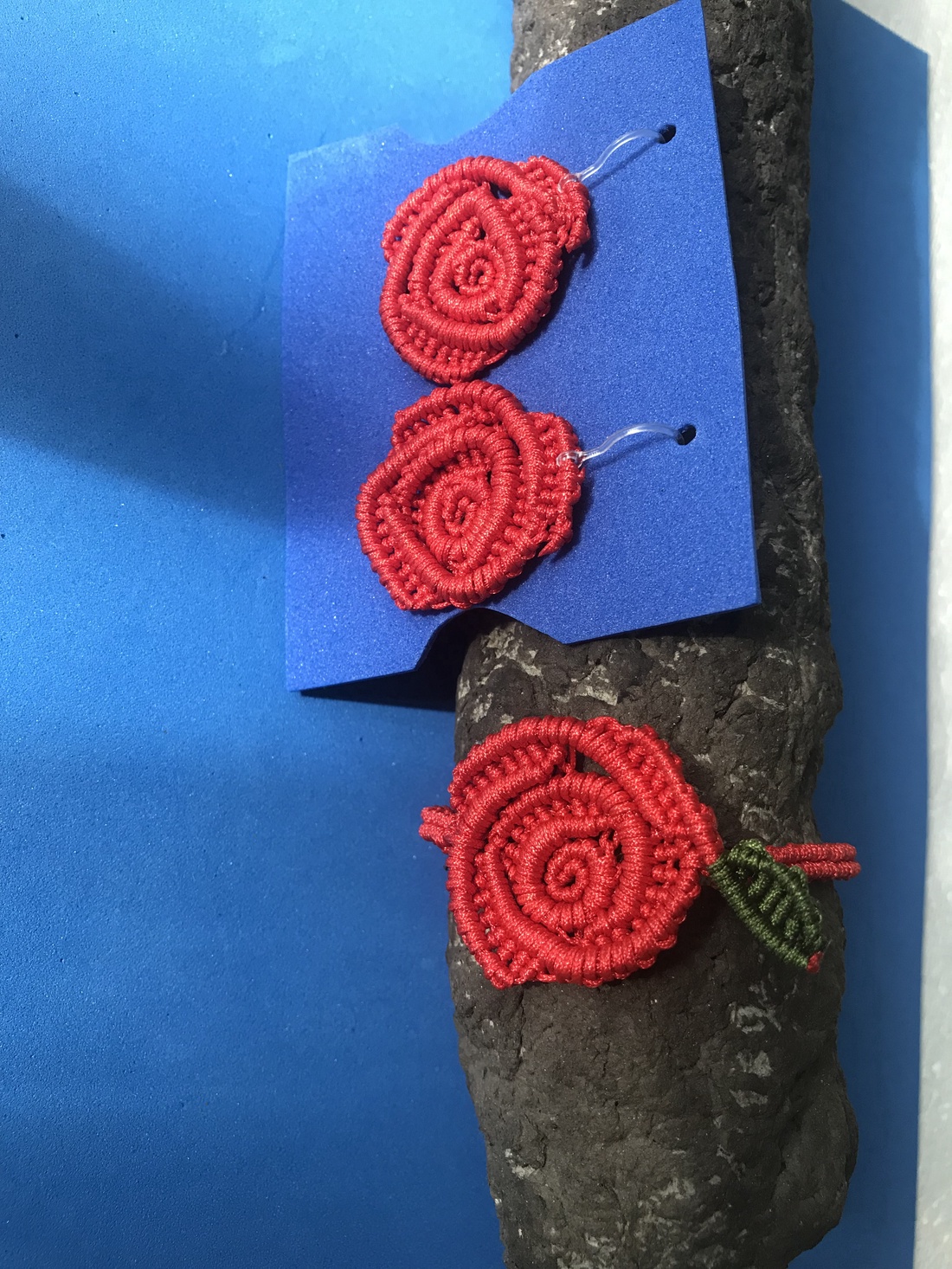 Set handmade �Red Mood - bijuterii - seturi de bijuterii - Artynos.ro