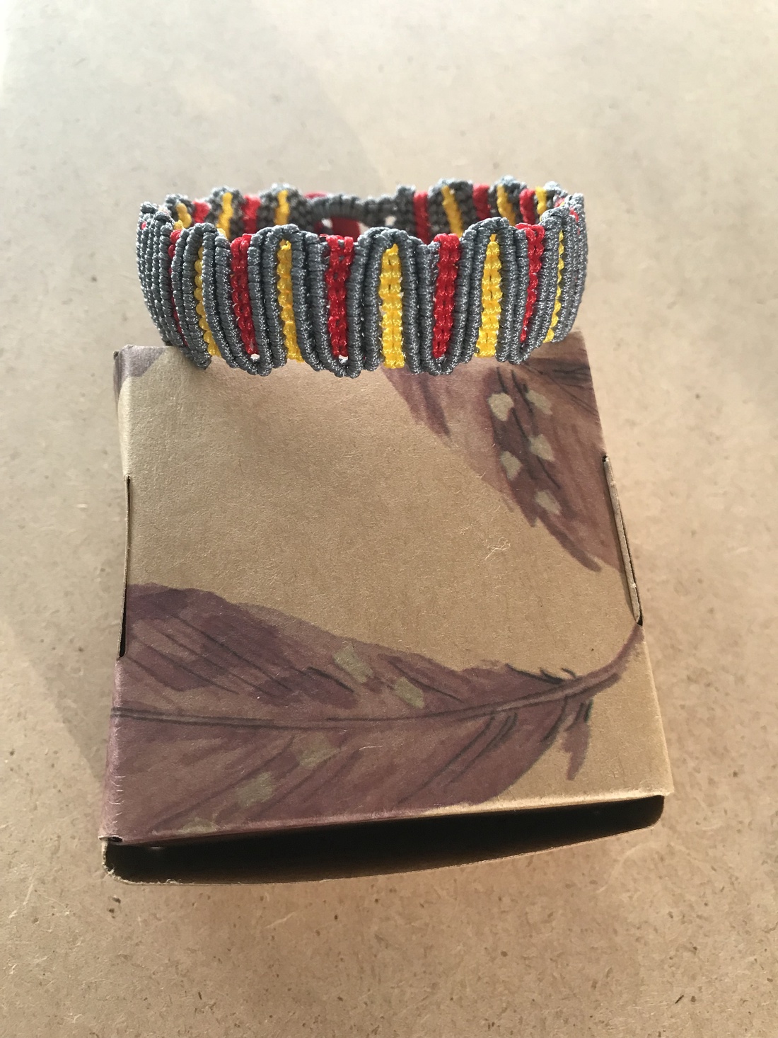 Brățara barbateasca �Spirit Tribal - bijuterii - brățări - brățări împletite - Artynos.ro