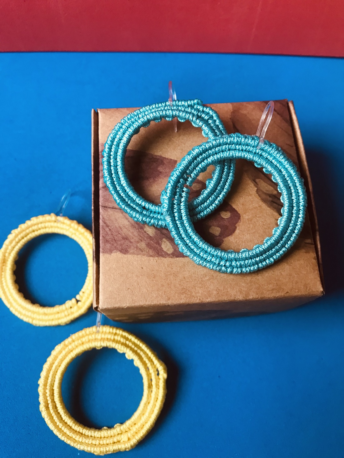 Color Loop - bijuterii - cercei - cercei lungi - Artynos.ro