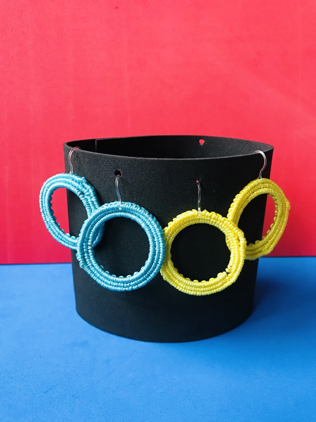 Color Loop - bijuterii - cercei - cercei lungi - Artynos.ro