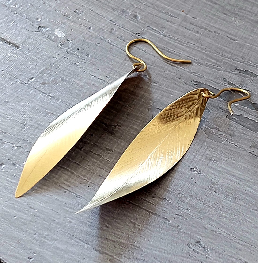 Cercei narcisă din alamă -  - Artynos.ro Cercei narcisă din alamă -  - Artynos.ro