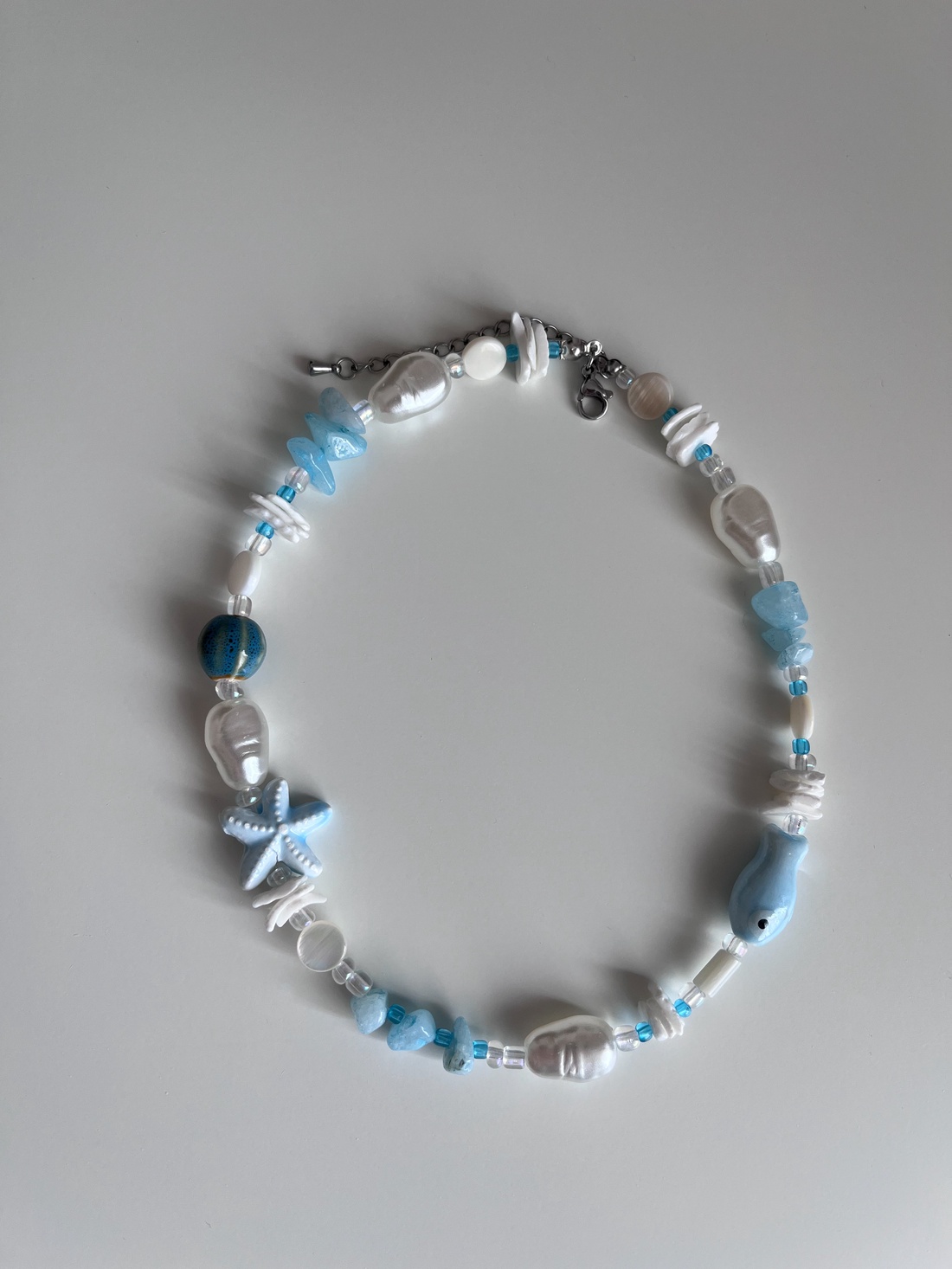 Colier Sea is calling - bijuterii - coliere - coliere din mărgele - Artynos.ro