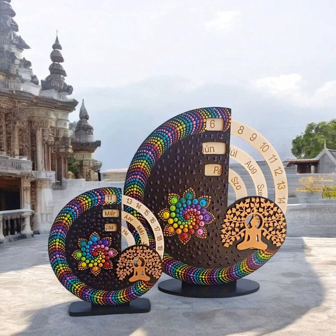 Calendar perpetuu de dimensiuni mici - Buddha -  - Artynos.ro