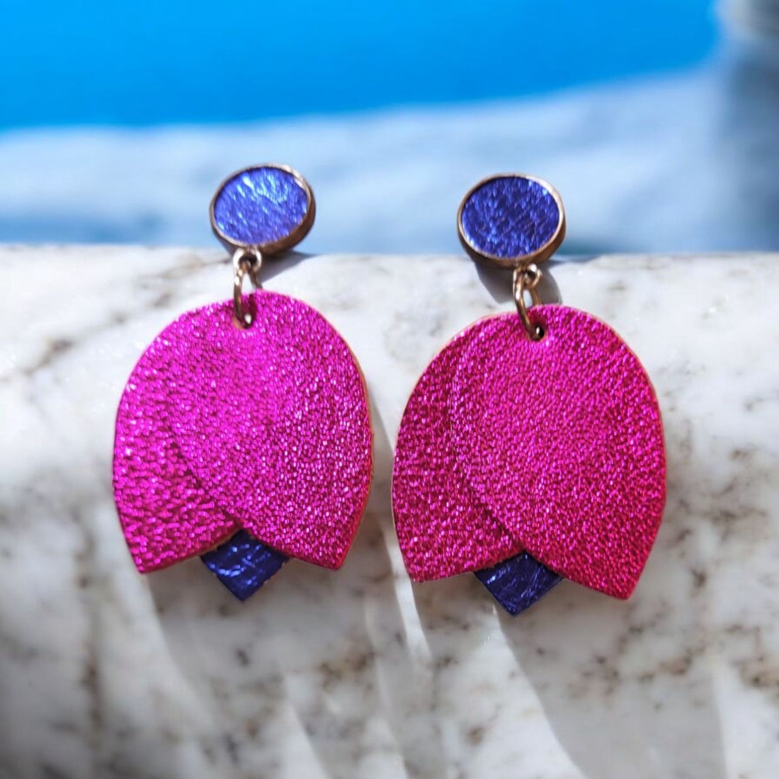 Vibrant leaves 22 - cercei cu accesorii din oțel inoxidabil - - Artynos.ro Vibrant leaves 22 - cercei cu accesorii din oțel inoxidabil - - Artynos.ro