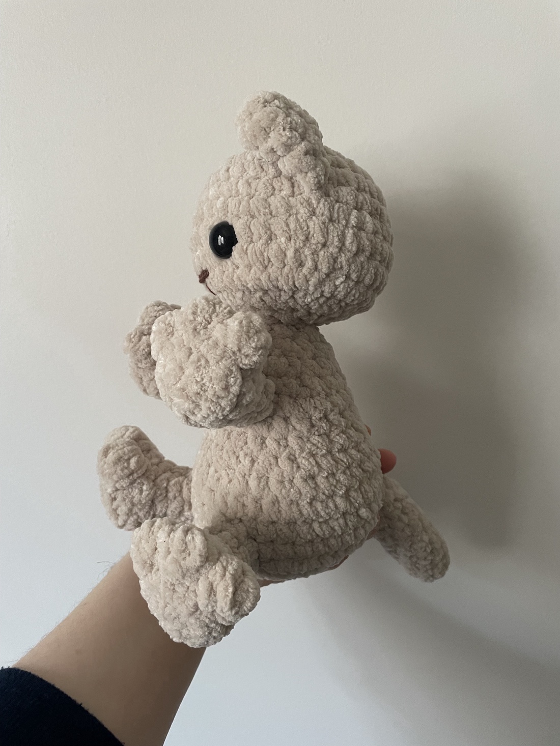 Pisică croșetată - jucării și echipamente pentru copii - plușuri - pisică de pluș - Artynos.ro