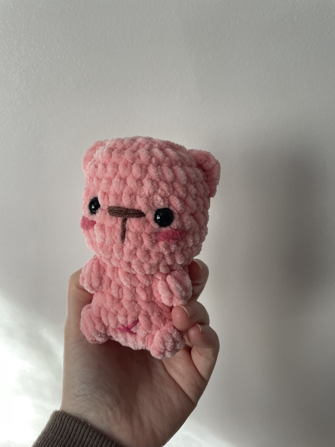 Ursuleț croșetat  - jucării și echipamente pentru copii - plușuri - ursuleț de pluș - Artynos.ro