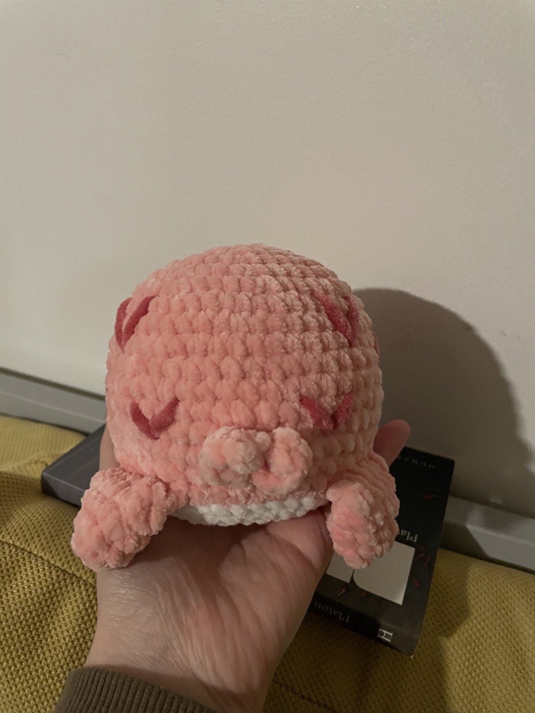 Balenă croșetată - jucării și echipamente pentru copii - plușuri - pești de pluș - Artynos.ro