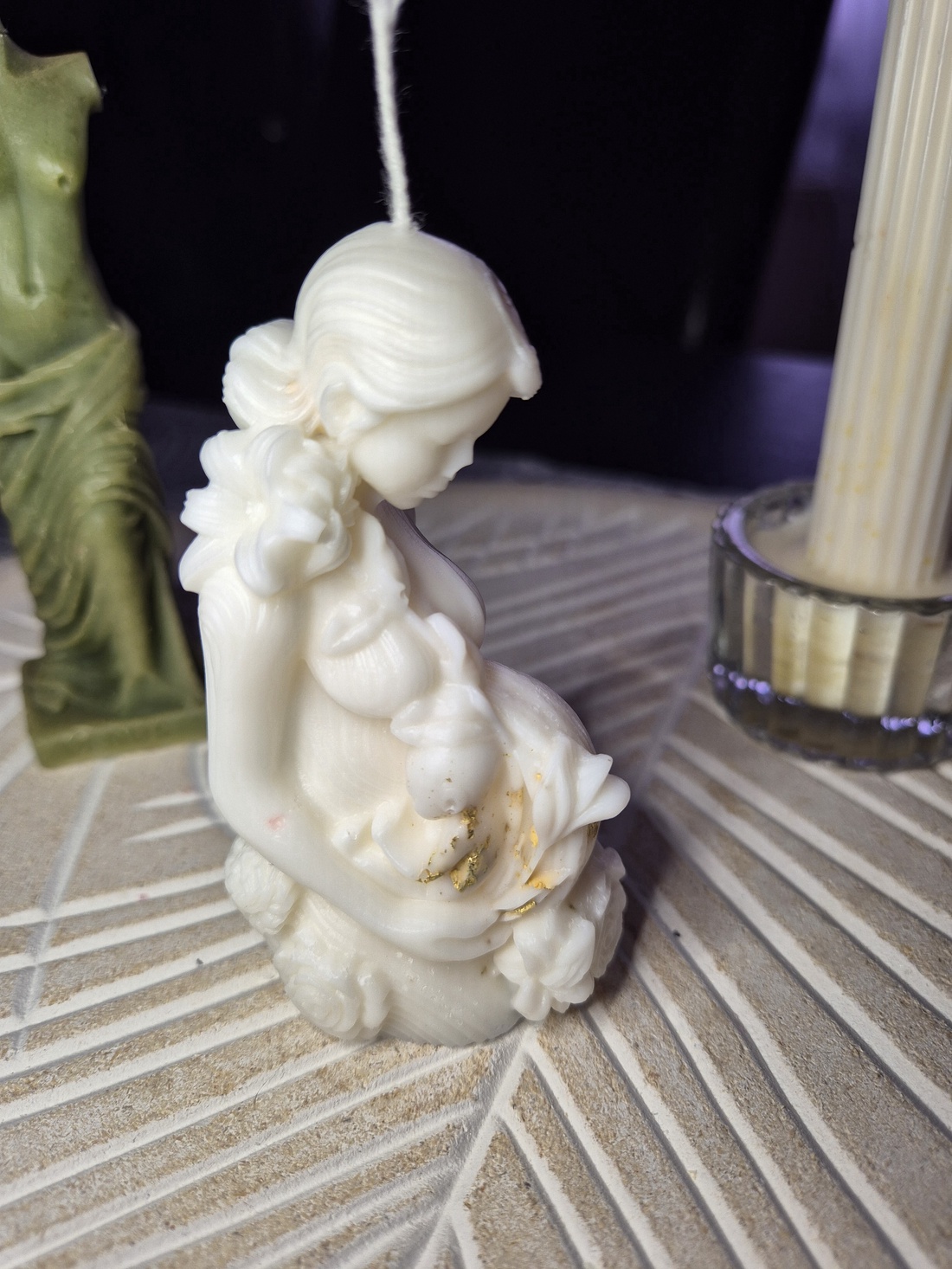 Lumanare mama/miracolul vieții  - jucării și echipamente pentru copii - cadouri baby shower - Artynos.ro