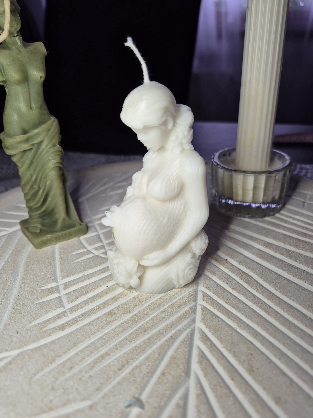 Lumanare mama/miracolul vieții  - jucării și echipamente pentru copii - cadouri baby shower - Artynos.ro