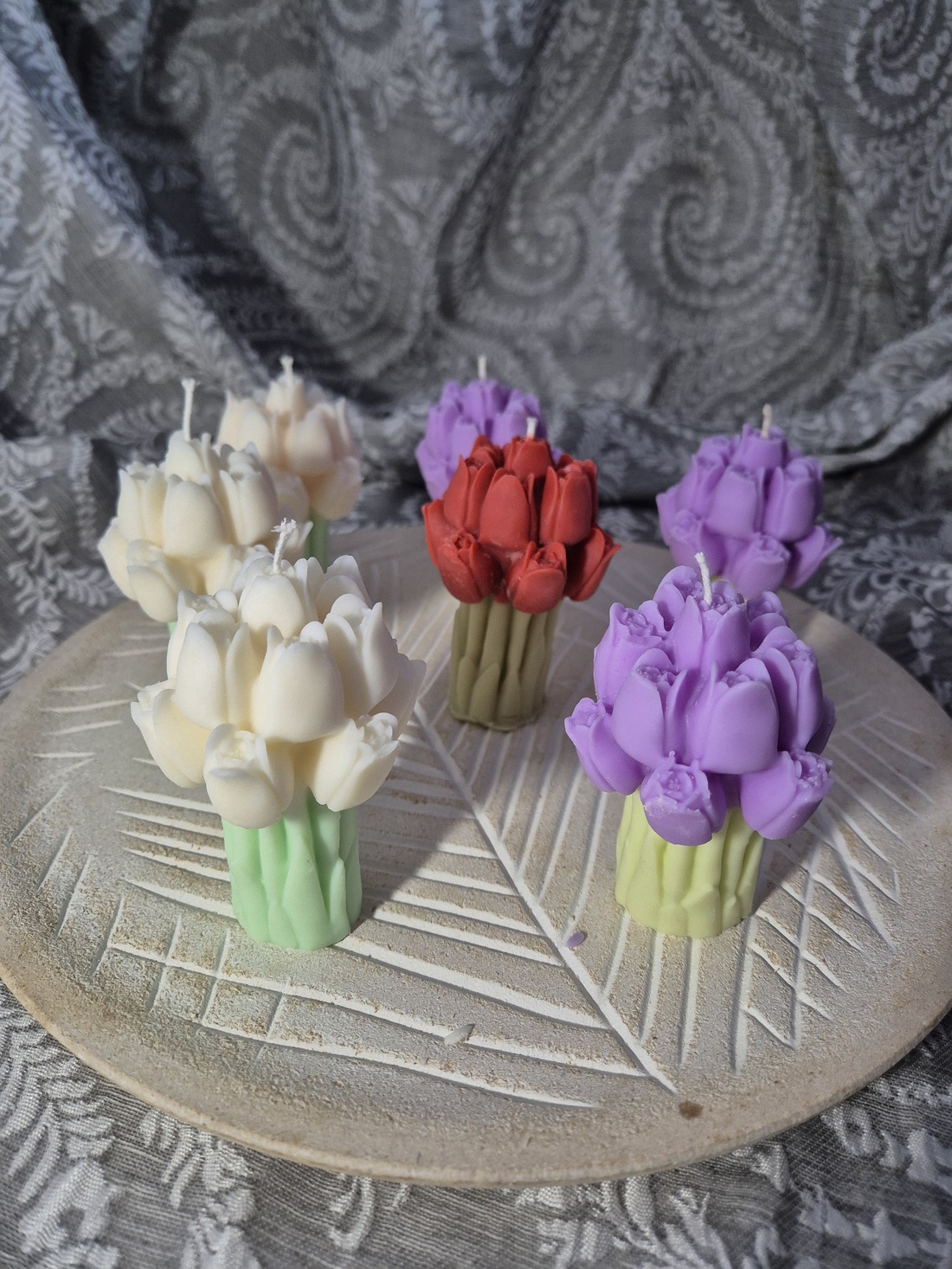 Lalele martisor  - casă & stil de viață - lumânări, parfumuri, arome - ceară parfumată - Artynos.ro