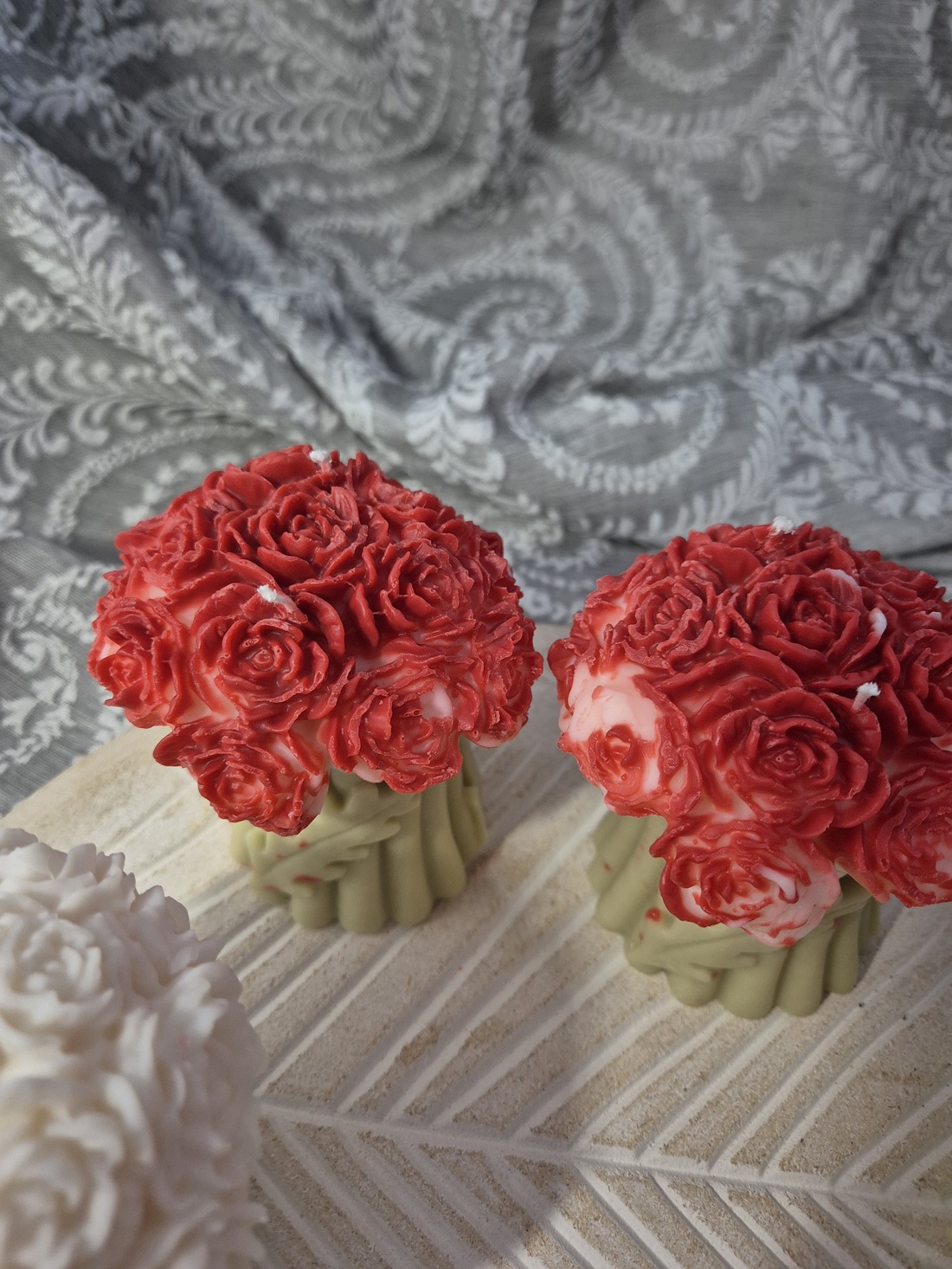 Trandafiri soia martisor - casă & stil de viață - lumânări, parfumuri, arome - lumânări artizanale - Artynos.ro