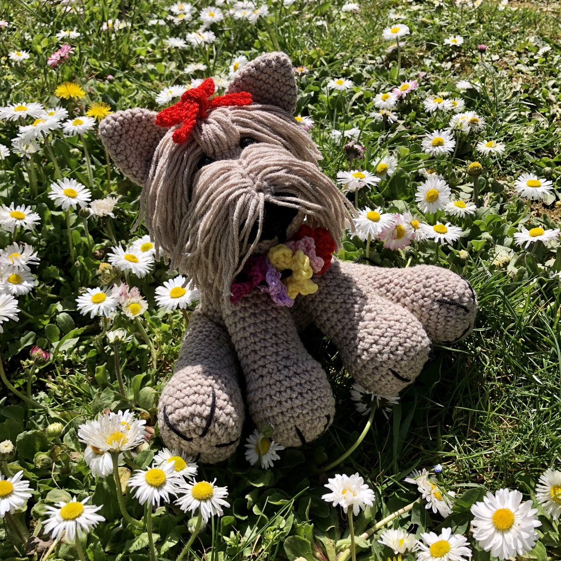 Cățeluș Yorkshire Terrier - amigurumi - jucării și echipamente pentru copii - plușuri - câine de pluș - Artynos.ro Cățeluș Yorkshire Terrier - amigurumi - jucării și echipamente pentru copii - plușuri - câine de pluș - Artynos.ro