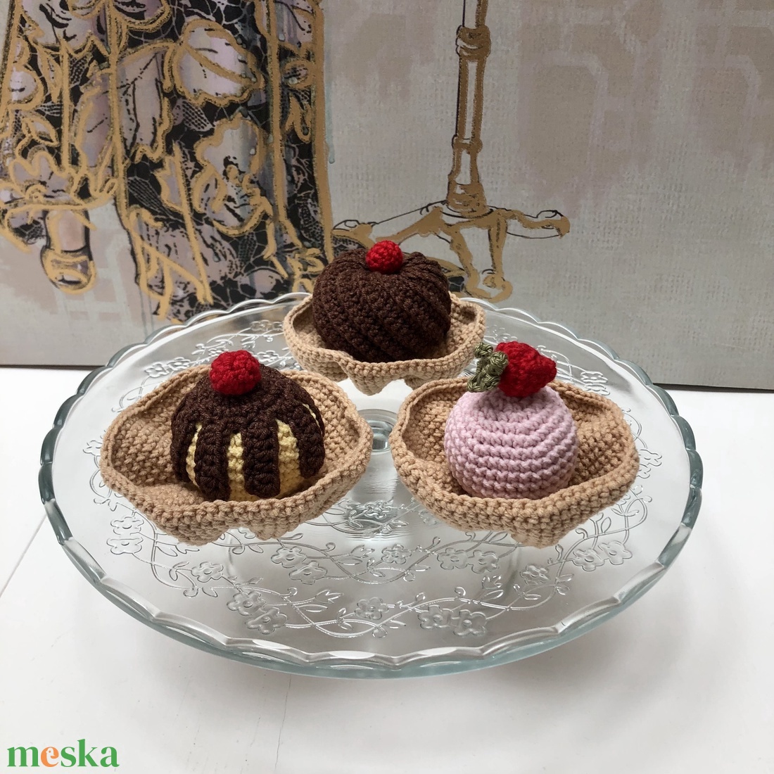 Selecție de deserturi - amigurumi - accesorii de crăciun - accesorii pentru copt de crăciun - Artynos.ro Selecție de deserturi - amigurumi - accesorii de crăciun - accesorii pentru copt de crăciun - Artynos.ro