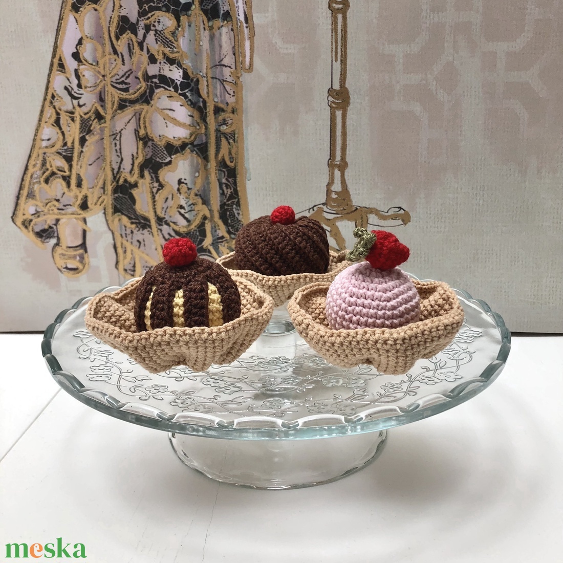 Selecție de deserturi - amigurumi - accesorii de crăciun - accesorii pentru copt de crăciun - Artynos.ro Selecție de deserturi - amigurumi - accesorii de crăciun - accesorii pentru copt de crăciun - Artynos.ro