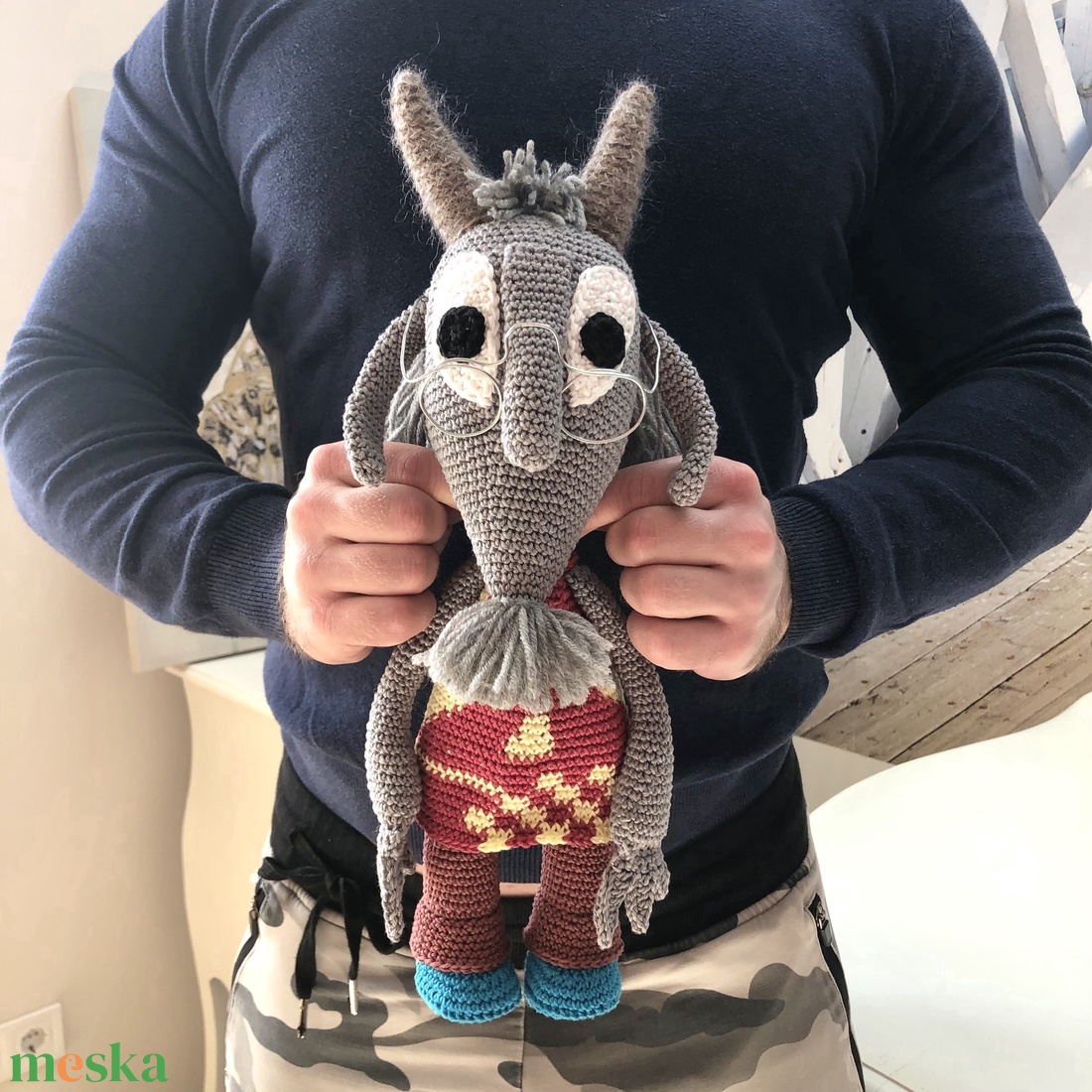 Mekk Elek - amigurumi - jucării și echipamente pentru copii - plușuri - păpușă croșetată, păpușă de pluș - Artynos.ro Mekk Elek - amigurumi - jucării și echipamente pentru copii - plușuri - păpușă croșetată, păpușă de pluș - Artynos.ro