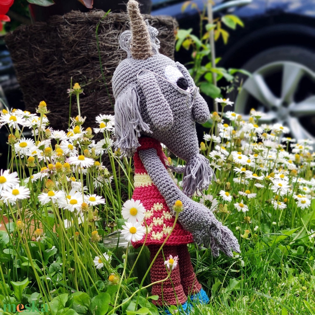 Mekk Elek - amigurumi - jucării și echipamente pentru copii - plușuri - păpușă croșetată, păpușă de pluș - Artynos.ro Mekk Elek - amigurumi - jucării și echipamente pentru copii - plușuri - păpușă croșetată, păpușă de pluș - Artynos.ro