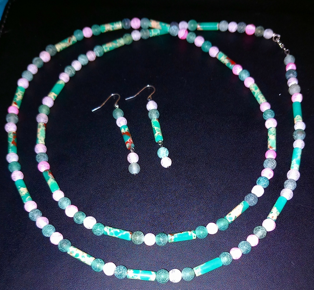 Set handmade cu pietre semipretioase si argint - bijuterii - seturi de bijuterii - Artynos.ro Set handmade cu pietre semipretioase si argint - bijuterii - seturi de bijuterii - Artynos.ro