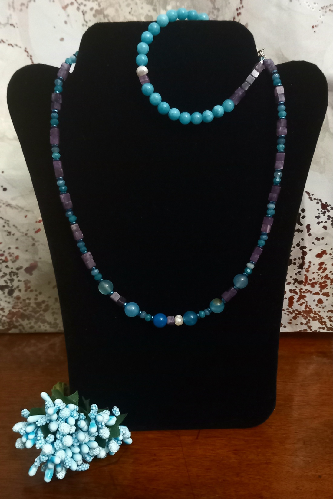 Set handmade cu pietre semipretioase si argint - bijuterii - seturi de bijuterii - Artynos.ro Set handmade cu pietre semipretioase si argint - bijuterii - seturi de bijuterii - Artynos.ro