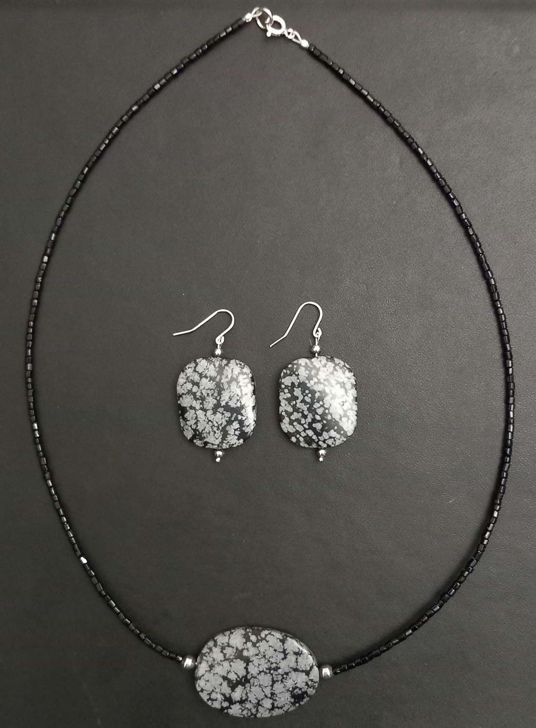 Set handmade cu pietre semipretioase si argint - bijuterii - seturi de bijuterii - Artynos.ro Set handmade cu pietre semipretioase si argint - bijuterii - seturi de bijuterii - Artynos.ro