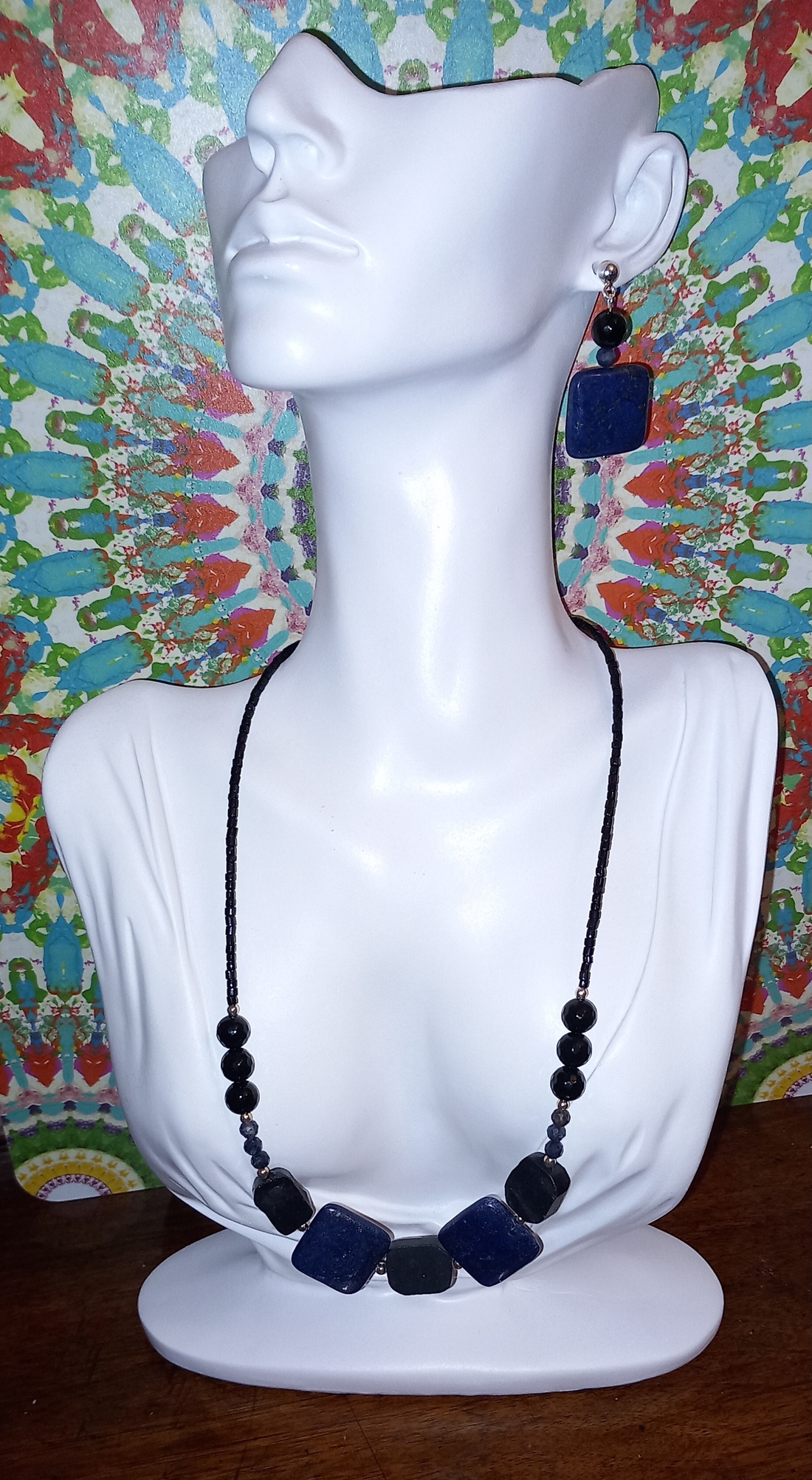 Set handmade cu pietre semipretioase si argint - bijuterii - seturi de bijuterii - Artynos.ro Set handmade cu pietre semipretioase si argint - bijuterii - seturi de bijuterii - Artynos.ro