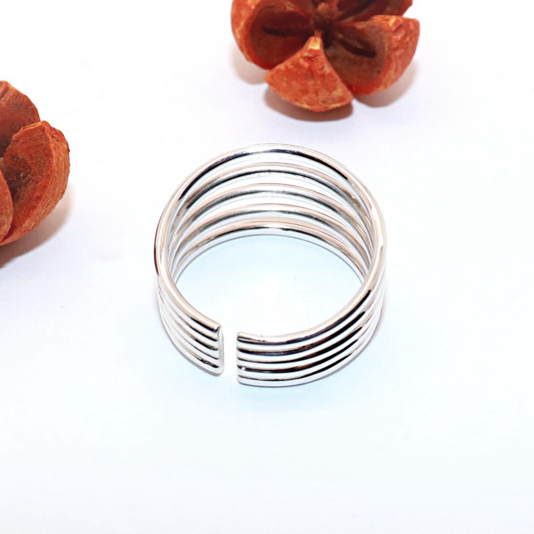 Inel din argint pentru femei, mărimea 63, reglabil (EGY.155) - bijuterii - inele - inele statement - Artynos.ro