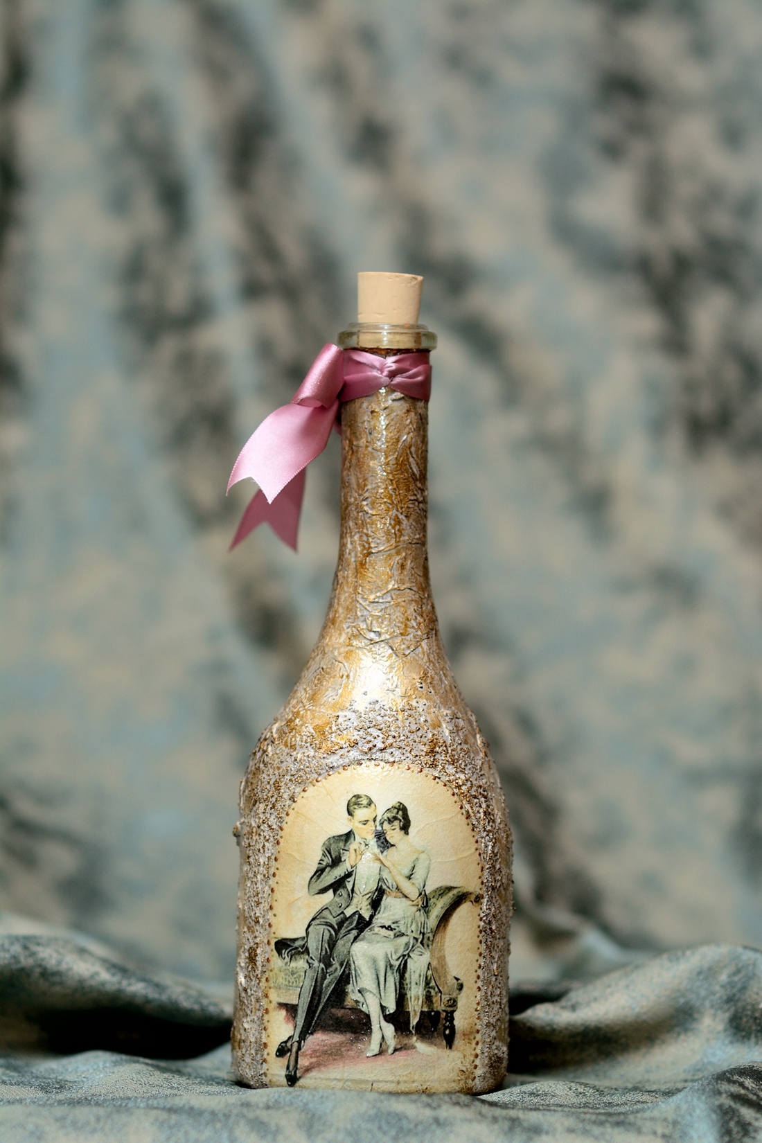 Sticlă decortă manual, unicat - casă & stil de viață - echipamente de bucătărie - accesorii de servire - Artynos.ro