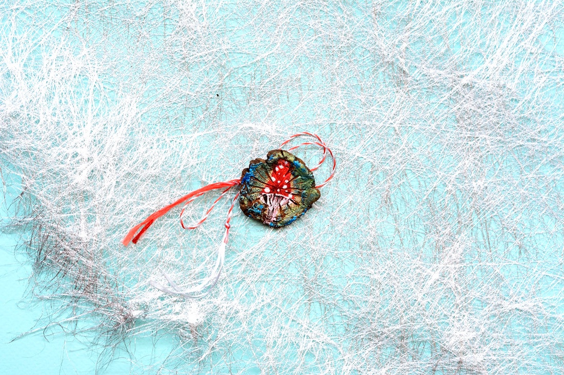 Broșă: Ciupercuță - bijuterii - mărțișor - Artynos.ro