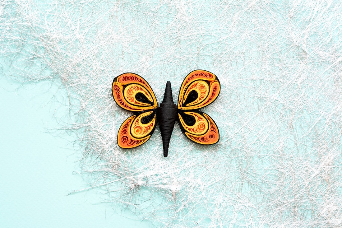 Broșă: Fluturi - bijuterii - mărțișor - Artynos.ro