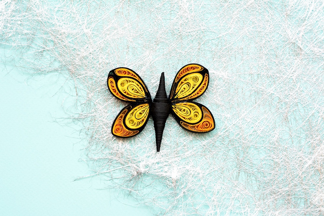 Broșă: Fluturi - bijuterii - mărțișor - Artynos.ro